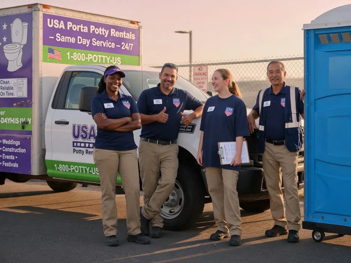 Porta Potty Rental company in Du Pont, GA